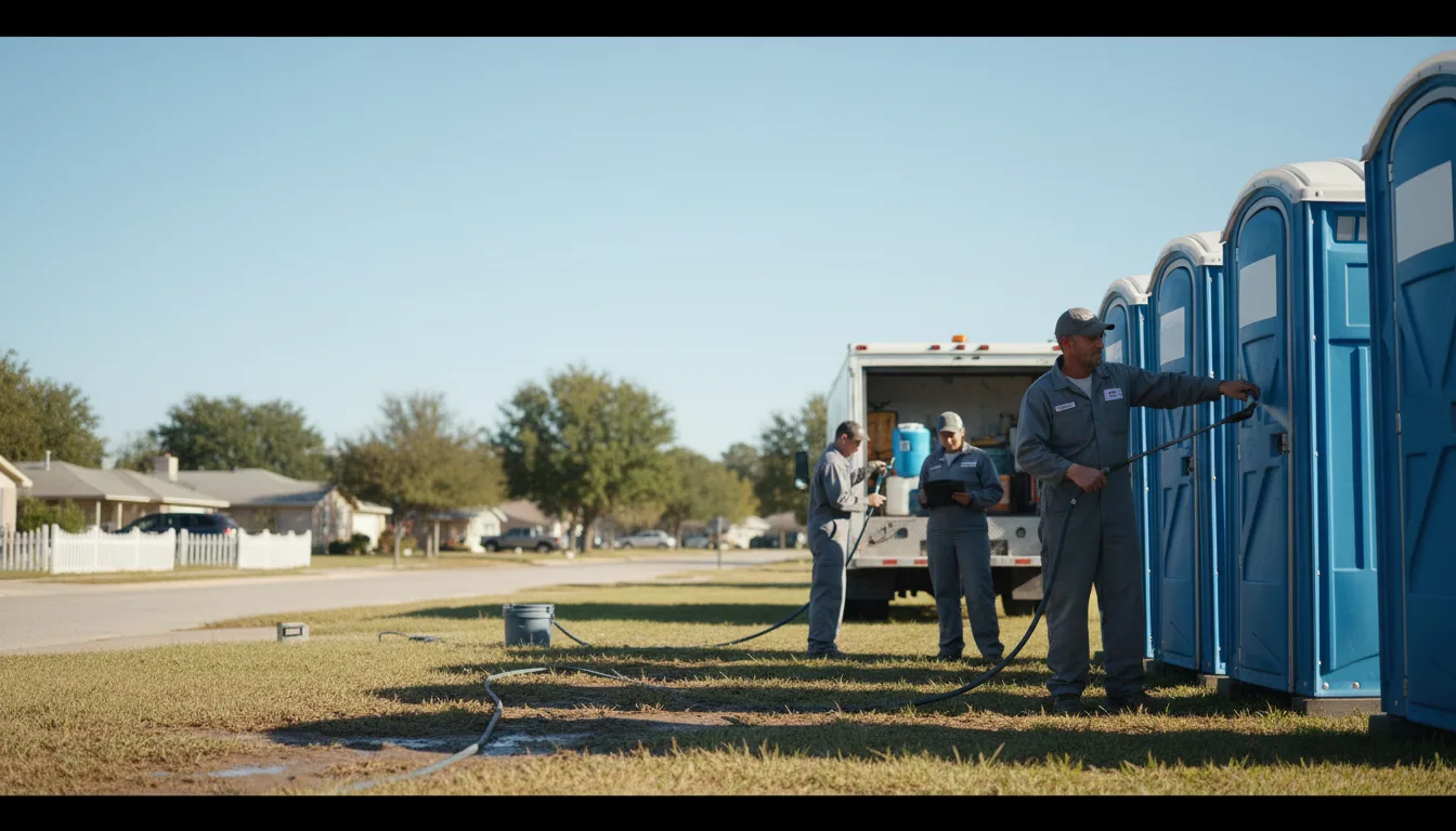Long-Term Portable Toilet Rental in Wilsey, KS near me